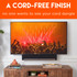 Forget about cords, this kit will hide all the wires from your soundbar and TV at the same time