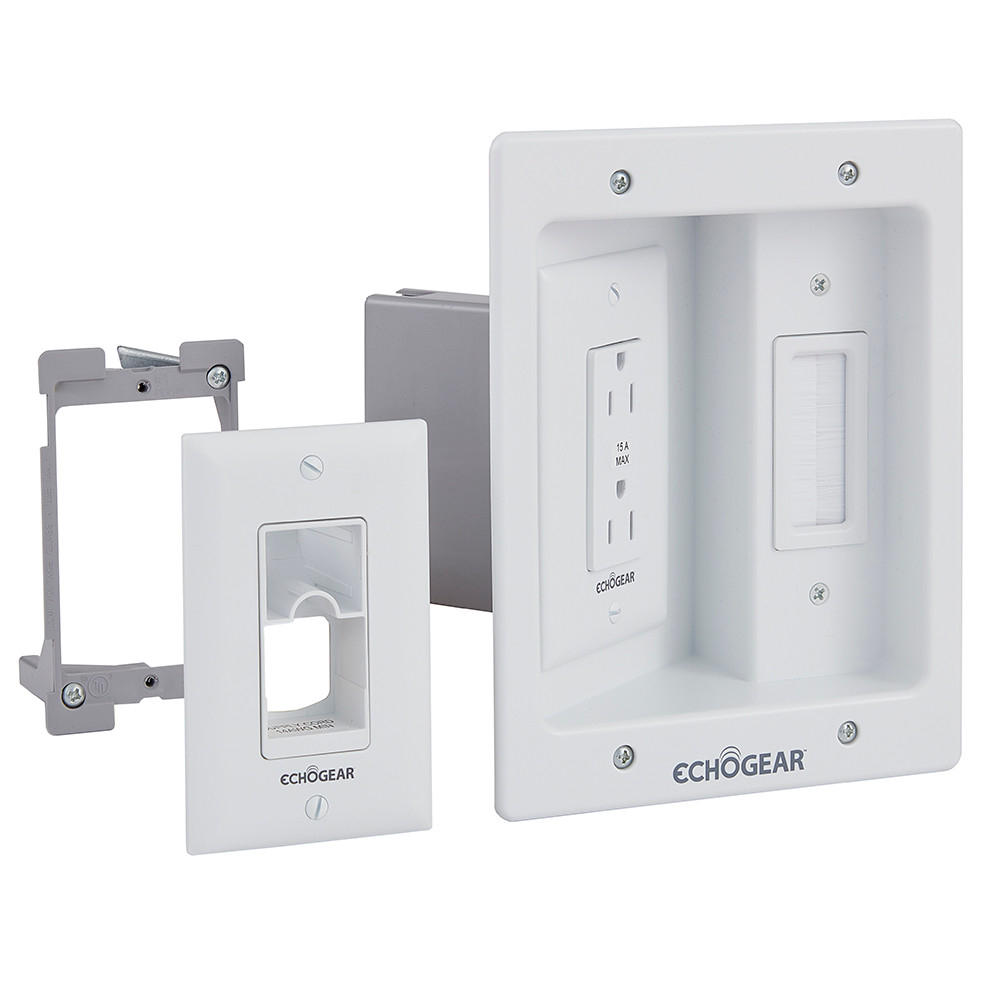 In Wall Power And Cable Management Egav Cmiwp2