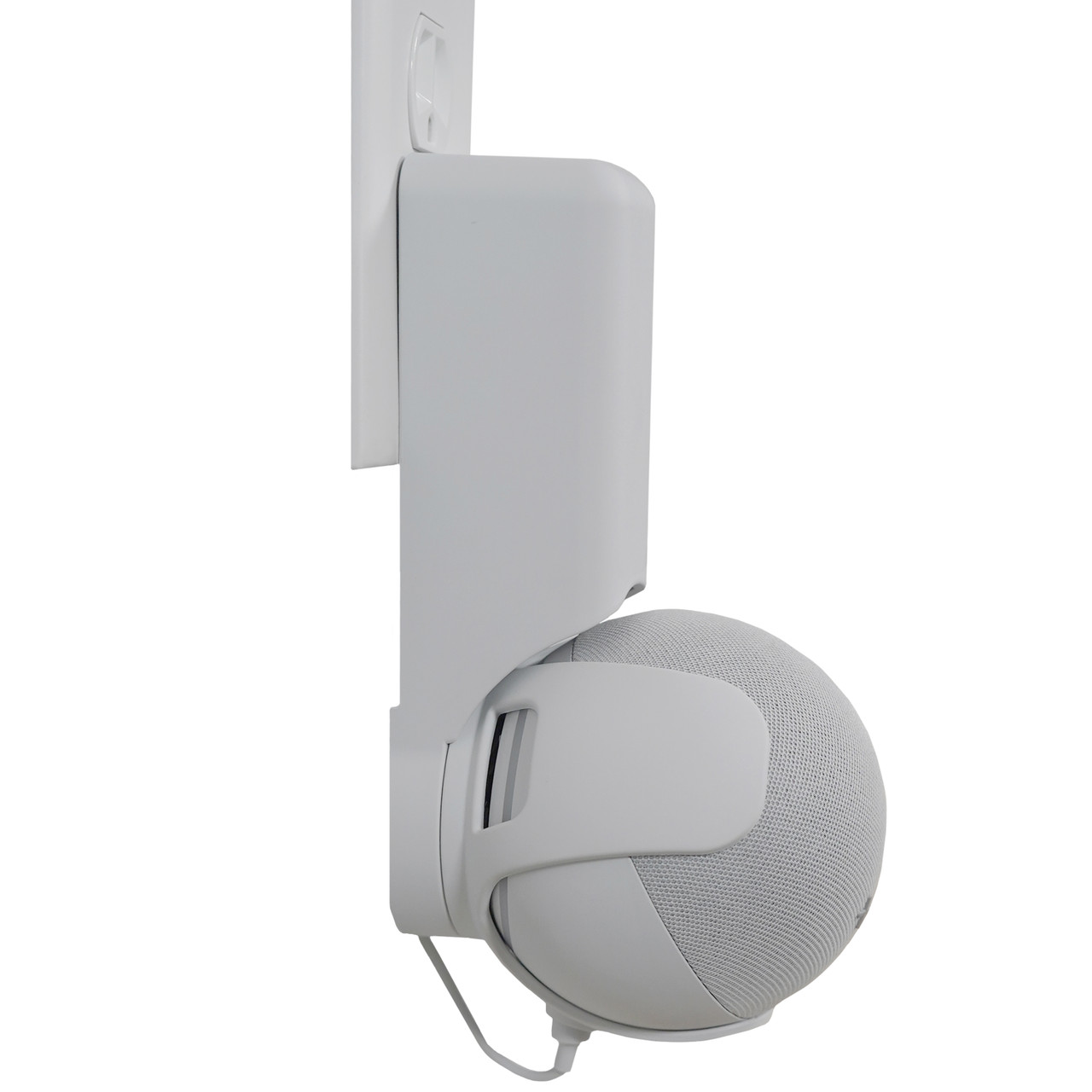 Ousyaah Universal Bracket for Echo Dot 4th generation & Echo Dot 3rd generation & Alexa Smart Bluetooth Speaker White Smart Phone Charge Stand