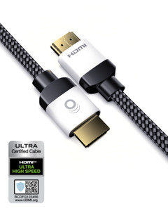 4' Braided Ultra High Speed HDMI Cable - EGAV-AC21H4