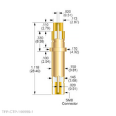 TX-CTP-100559-1 Coaxial Test Probe (Without Flange)