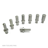 Straight Tooling Pins .605 Length (10 pack)