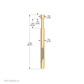 (.187mil spacing) High Current Test Probe (39 amps)