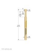 (.125mil spacing) HIgh Current Spring Probe