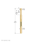 (.100mil) High Current Spring Probe (12 amp)
