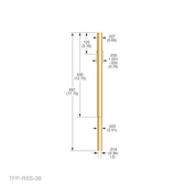 TX-RSS-30 RECEPTACLE (Pack of 25 @ $2.65/ea)