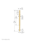 TX-RSS-050 RECEPTACLE (Pack of 25 @ $1.15/ea)