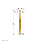 TX-SS-S-0 SPRING PROBE (Pack of 25 @ $1.62/ea)