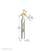 (.100mil spacing) - (.060 short stroke) SPRING PROBE (Pack of 25 @ $0.98/ea)