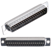 D-Sub DB37 Male Solder Cup Connector