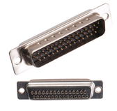 D-Sub HD44 Male Solder Cup Connector