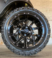 15 inch Innova Edge lifted golf car tire 23x10.5R15 and AR818  gloss black wheel