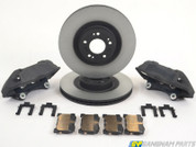 GENESIS COUPE 4-POT BRAKE UPGRADE KIT A, FRONT