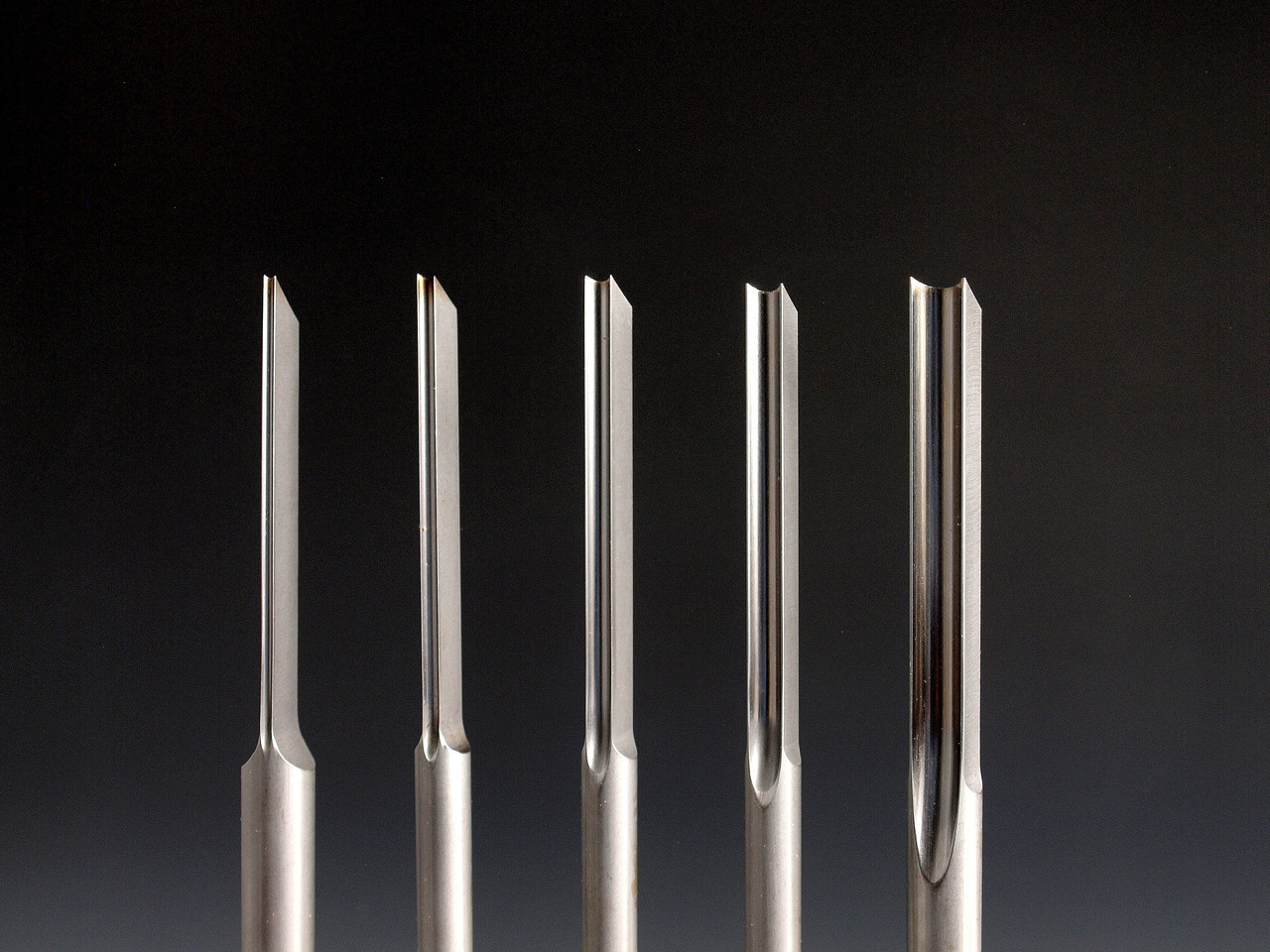 Set of 5 Beading Tools - Unhandled, Beading Tools