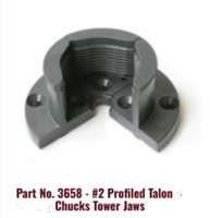 Profiled #2 Tower Jaws for TALON Chucks