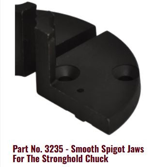Stronghold #1 Spigot Jaws - Smooth