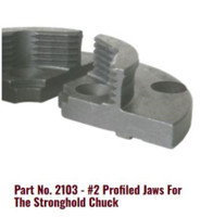 #2 Profiled Jaws for Stronghold Chuck