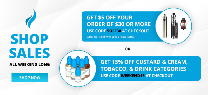 Discount Vape Shop: Vape Supplies & Cheap Vape Juice | The Vape Mall