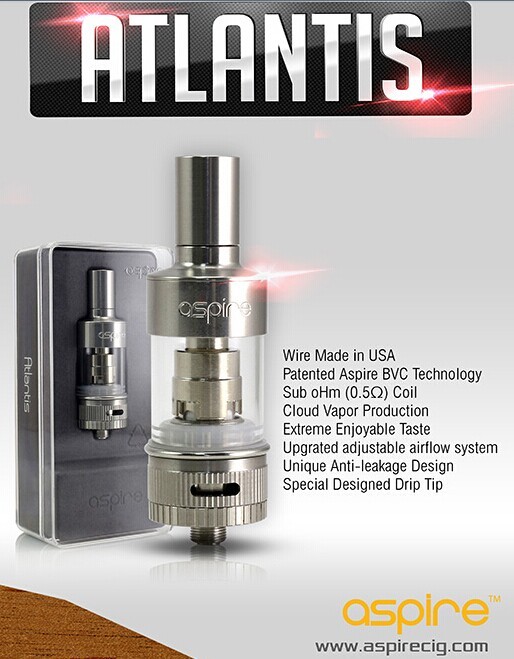 The Vape Mall Hardware Spotlight: ASPIRE ATLANTIS