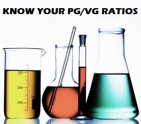 THE REAL BASICS OF KNOWING YOUR PG/VG RATIOS