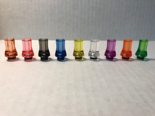 Acrylic Flat Mouth Drip Tip *New Colors Added*