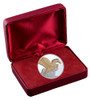 2014 Year of the Horse - Pegasus 1oz Silver Gilded Proof Tokelau Coin in red case
