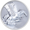 2014 Year of the Horse - Pegasus 1oz Silver Reverse Proof Tokelau Coin - Obverse