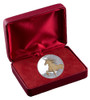 Creatures of Myth & Legend - Unicorn 1oz Silver Gilded Proof Tokelau Coin in Red Case