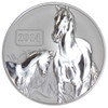 2014 Year of the Horse - Horse Family 1oz Silver Reverse Proof Tokelau Coin - Reverse