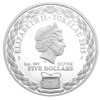Coffee 1oz Silver Coloured Proof Tokelau Coin - Obverse