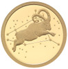 2015 Creatures of Myth & Legend - Aries 0.5g Gold Proof Tokelau coin from Treasures of Oz