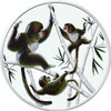 Playful in Bamboo - 1/2oz Silver Proof Tokelau Year of the Monkey coin