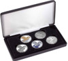 Limited Edition Pegasus 1oz Silver Typeset Collection.  Five pure silver coins as legal tender of Tokelau.