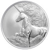 Reverse Proof allows the Unicorn to sparkle against the delicate frosted table area completing the Unicorn Typeset Collection.