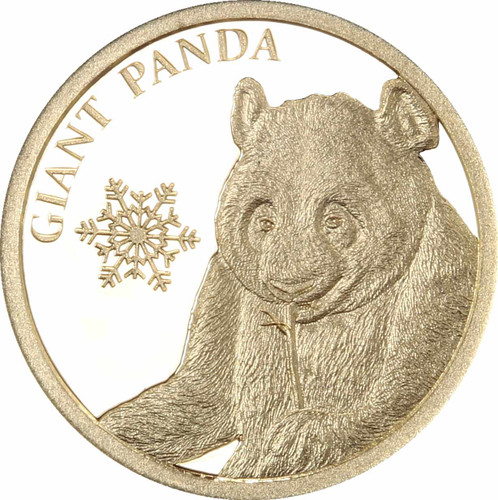 Giant Panda 0.5g Pure Gold Tokelau Coin