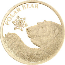 Polar Bear 0.5g Gold Tokelau Coin