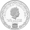 Baby Pram Tokelau 1oz Silver Coin 2018 Obverse