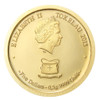 2015 Year of the Goat - Mother & Kid 0.5 gram Gold Tokelau Proof Coin - Obverse