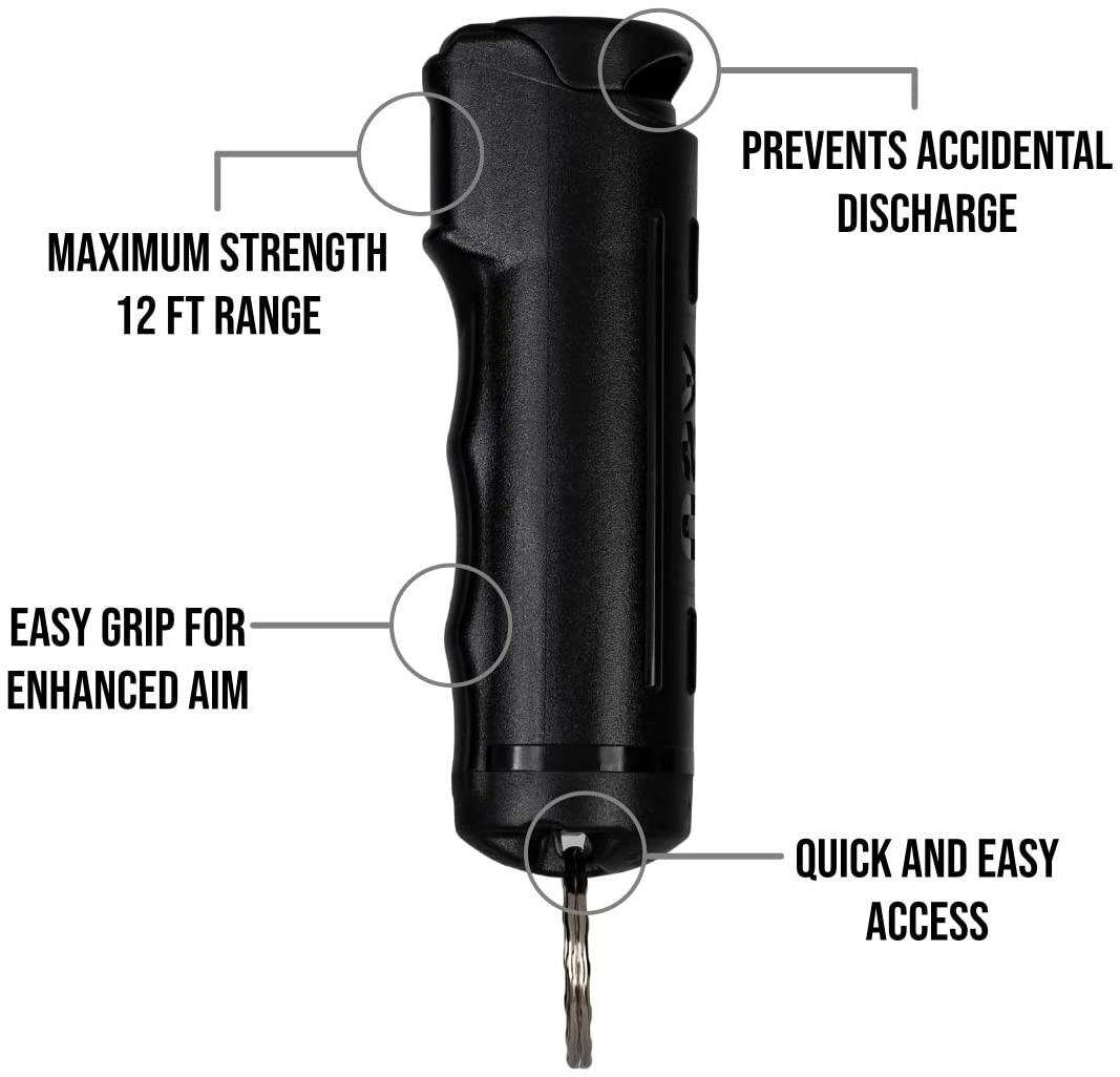 Dps Oc Cs Black Label Tactical 1 2 Oz Flip Top Pepper Spray J L Self Defense Products