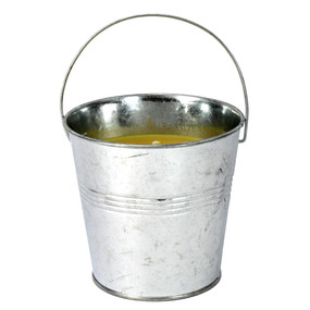 Candle - Galvanized Citronella Bucket 14 oz - PTC8768 - MIN ORDER: 6