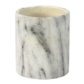 Candle Holder - Ceramic - Marble Finish  - PTC8605 - MIN ORDER: 6