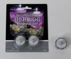 LED - Candle - TeaLight Waterproof - 2 pack - PTC6263 - MIN ORDER: 12