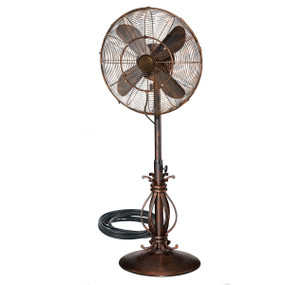 Design Aire 18" Indoor/Outdoor Fan Prestigious with Misting Kit