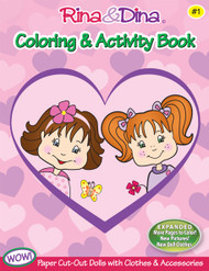 Rina and Dina Coloring and Activity Book #1