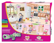 Clingies Re-usable Stickers and Boards