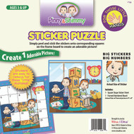 P/S Little Hands Sticker Puzzle / Aleph Bais Blocks