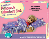 Knot -A- Pillow and Blanket for Your Doll