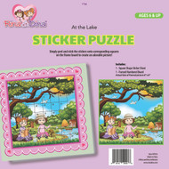 Rina and Dina Sticker Puzzle /At the Lake