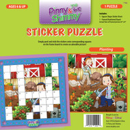 Pinny & Shimmy Planting Sticker Puzzle
