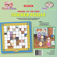 Sticker Puzzle / Dancing to the Drum